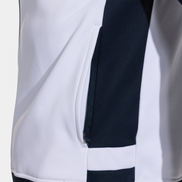 CHAQUETA CON CAPUCHA LIDER BLANCO DARK NAVY