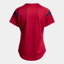 CAMISETA MANGA CORTA MONTREAL ROJO DARK NAVY