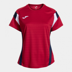 CAMISETA MANGA CORTA MONTREAL ROJO DARK NAVY