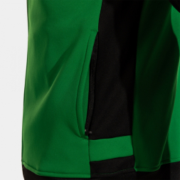 CHAQUETA CON CAPUCHA LIDER VERDE NEGRO