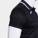 POLO MANGA CORTA COMBI PREMIUM NEGRO BLANCO