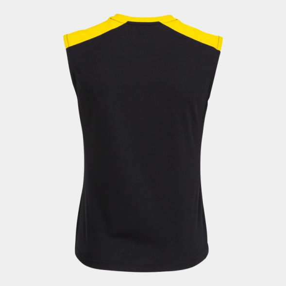 CAMISETA TIRANTES ECO CHAMPIONSHIP NEGRO AMARILLO