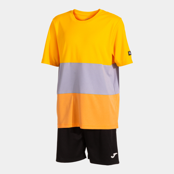 SET KIDS CAMP NARANJA NEGRO