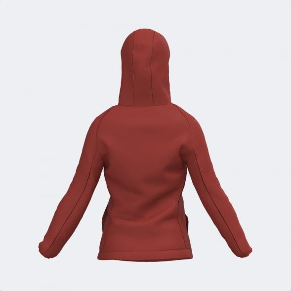 CHAQUETA CON CAPUCHA MYSTIC ROJO