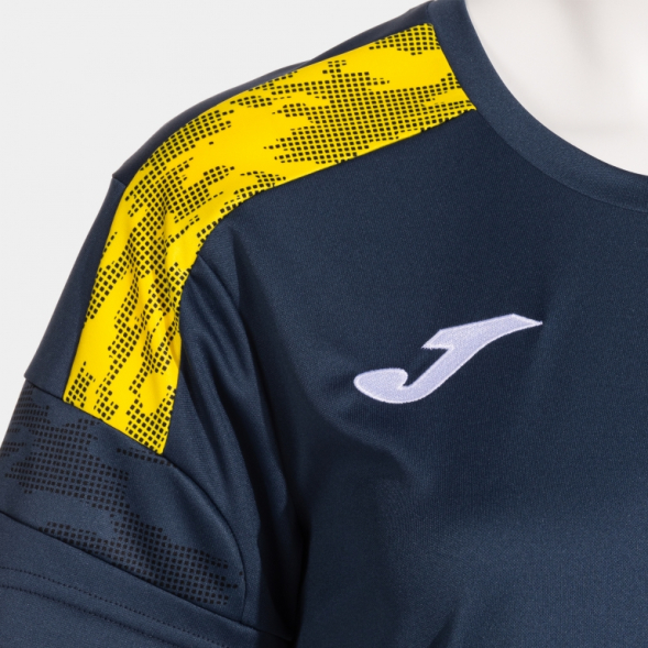 CAMISETA MANGA CORTA CHAMPIONSHIP VIII DARK NAVY AMARILLO