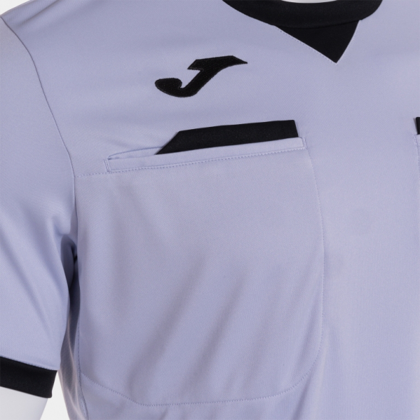 CAMISETA MANGA CORTA REFEREE TURQUESA NEGRO