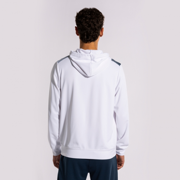 CHAQUETA CON CAPUCHA ECO SUPERNOVA BLANCO MARINO
