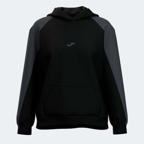 SUDADERA CON CAPUCHA CHALLENGE NEGRO