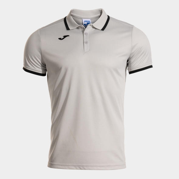 POLO MANGA CORTA COMBI PREMIUM GRIS