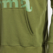 SUDADERA CON CAPUCHA MIMETIC VERDE