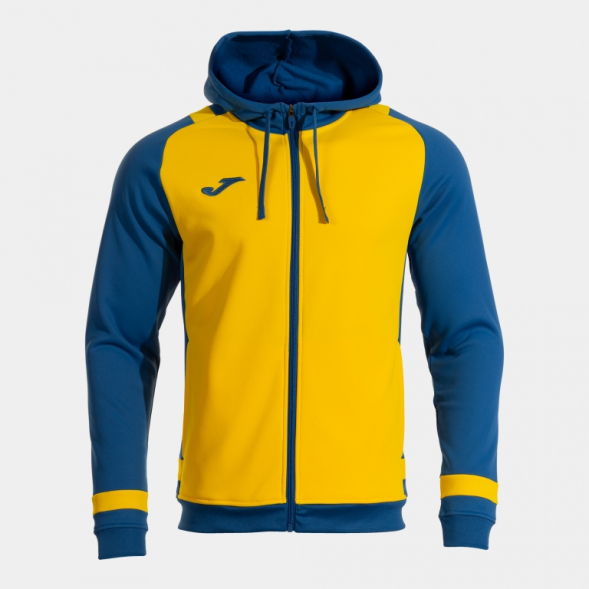 CHAQUETA CON CAPUCHA LIDER AMARILLO ROYAL