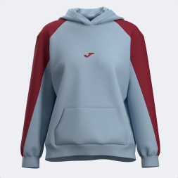 SUDADERA CON CAPUCHA CHALLENGE CELESTE