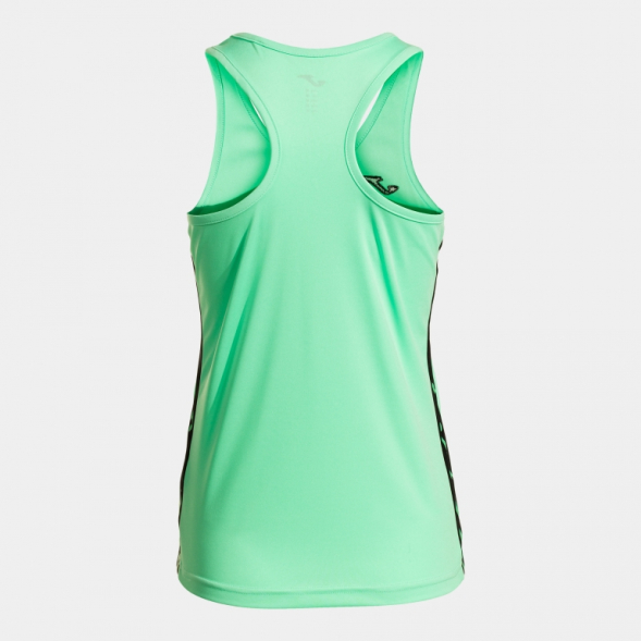 CAMISETA TIRANTES OLIMPIADA VERDE NEGRO