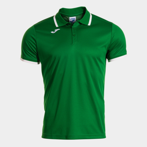 POLO MANGA CORTA COMBI PREMIUM VERDE BLANCO