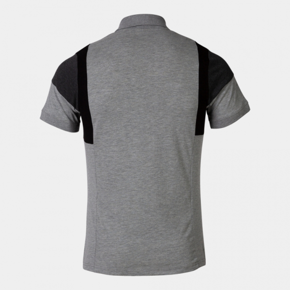 POLO MANGA CORTA CONFORT III GRIS MELANGE