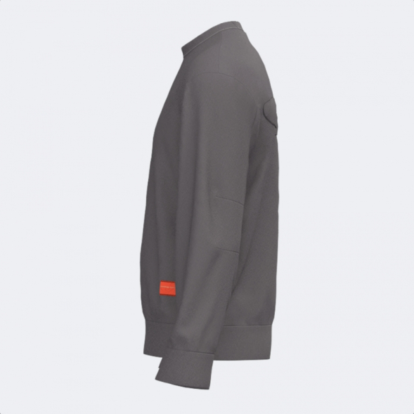 SUDADERA STEP GRIS