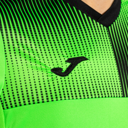 CAMISETA MANGA CORTA ECO SUPERNOVA VERDE FLUOR NEGRO