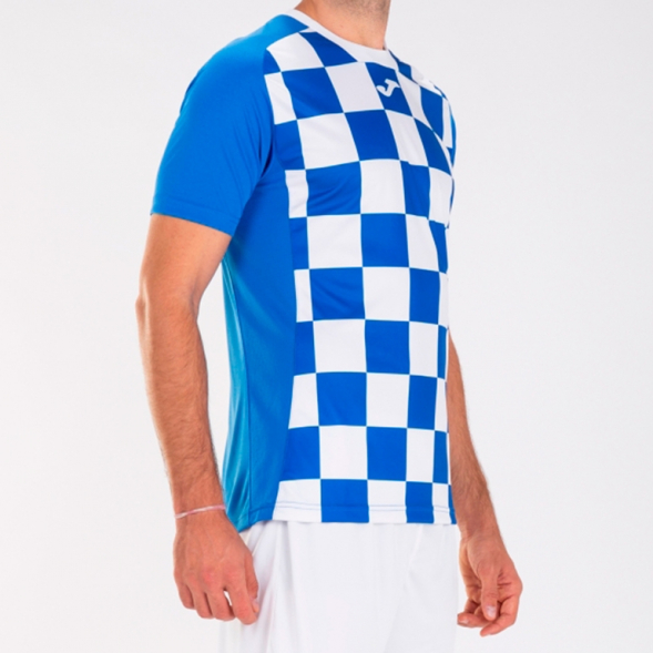 Футболка с коротким рукавом FLAG II Синий-белый