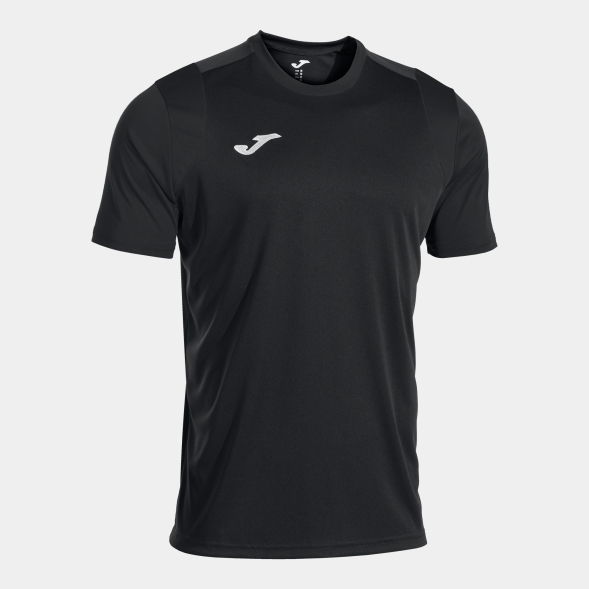 CAMISETA MANGA CORTA CANCHA NEGRO