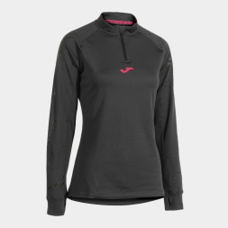 SUDADERA DEVA  R-NIGHT ANTRACITA NEGRO