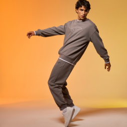 PANTALÓN LARGO STEP GRIS