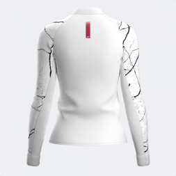 SUDADERA DEVA R-NIGHT BLANCO NEGRO