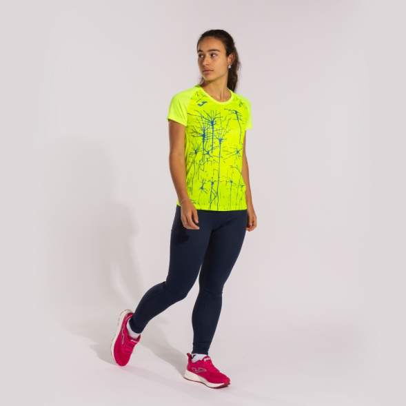 CAMISETA MANGA CORTA ELITE IX AMARILLO FLÚOR