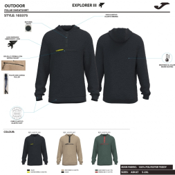 Ассортимент | SUDADERA CON CAPUCHA EXPLORER III CAQUI