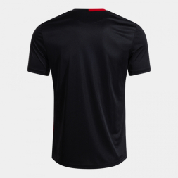 CAMISETA MANGA CORTA EUROPA VI NEGRO ROJO