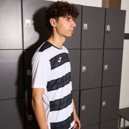 CAMISETA MANGA CORTA EUROPA VI BLANCO NEGRO