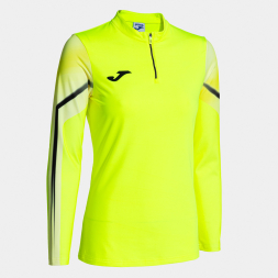 SUDADERA ELITE XI AMARILLO FLUOR NEGRO