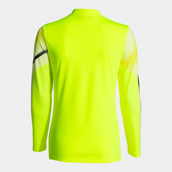 SUDADERA ELITE XI AMARILLO FLUOR NEGRO