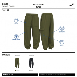 PANTALÓN LARGO STEP NEGRO