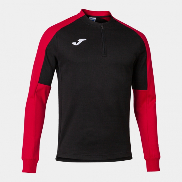 SUDADERA ECO CHAMPIONSHIP NEGRO ROJO