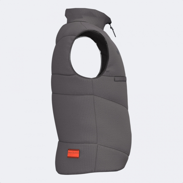 CHALECO ACOLCHADO STEP GRIS