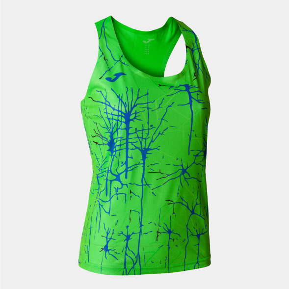 CAMISETA TIRANTES ELITE IX VERDE FLÚOR