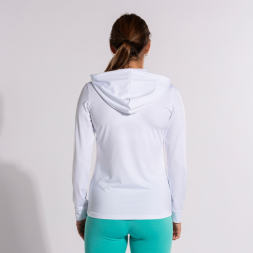 CHAQUETA CON CAPUCHA SCULPTURE II BLANCO