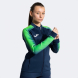 CHAQUETA ELITE XI MARINO VERDE FLUOR