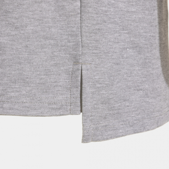 POLO MANGA CORTA OLIMPIADA GRIS MELANGE