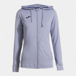 CHAQUETA CON CAPUCHA SCULPTURE II AZUL