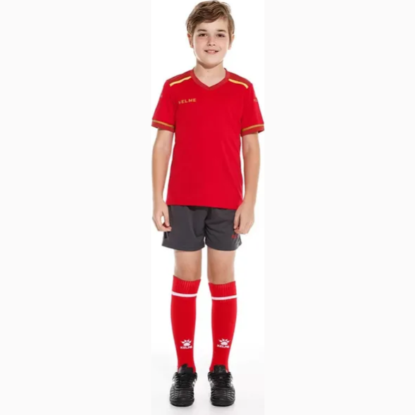 Форма футбольная детская KELME SHORT SLEEVE FOOTBALL SET