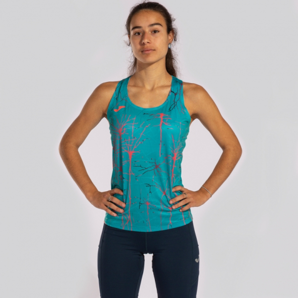 CAMISETA TIRANTES ELITE IX TURQUESA