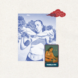 R.R 1100 SPIKES 2502 BLANCO NARANJA