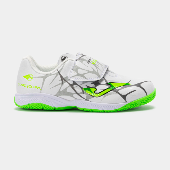 Ассортимент | SUPER COPA JR 2502 BLANCO VERDE FLÚOR INDOOR