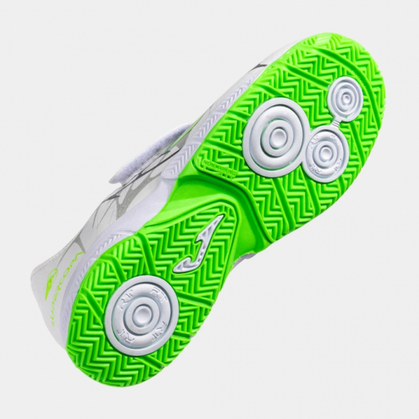 Ассортимент | SUPER COPA JR 2502 BLANCO VERDE FLÚOR INDOOR