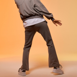 PANTALÓN LARGO STEP GRIS