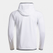 SUDADERA CON CAPUCHA COMBI PREMIUM BLANCO DARK NAVY