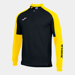 SUDADERA ECO CHAMPIONSHIP NEGRO AMARILLO