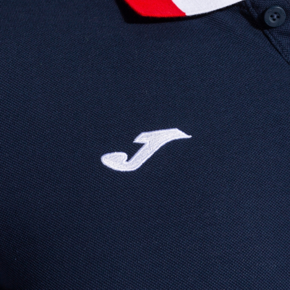 Поло с коротким рукавом CONFORT II Темно синий