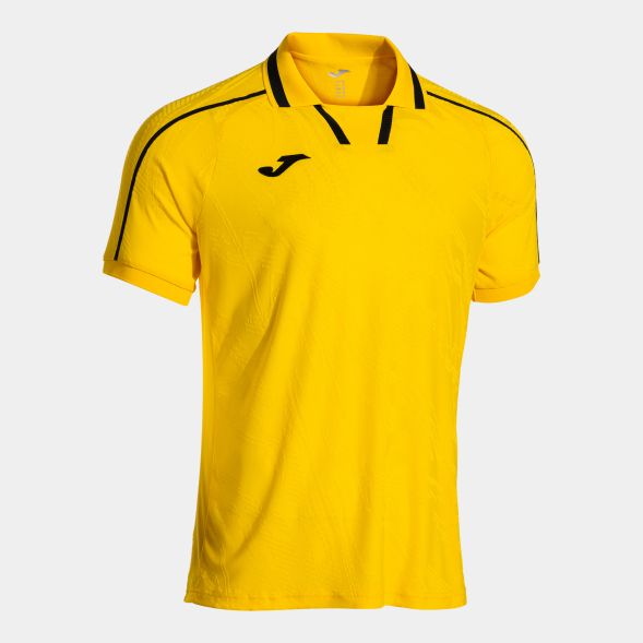 CAMISETA MANGA CORTA FIT ONE AMARILLO NEGRO